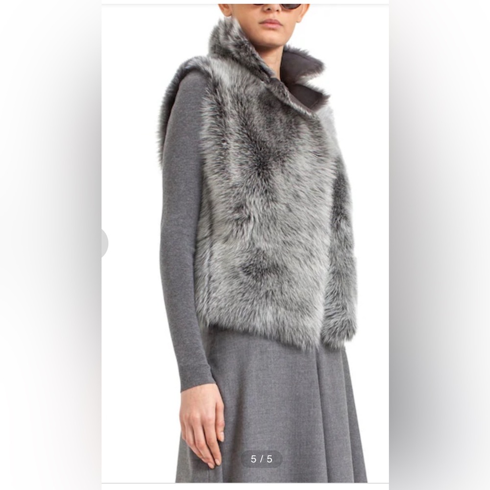Akris Punto Lambskin Vest